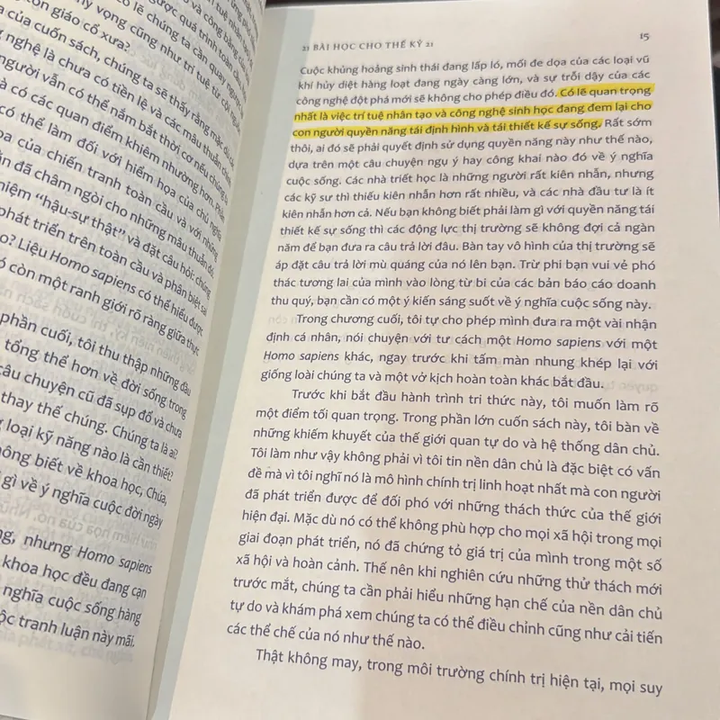 21 bài học cho thế kỉ 21 - Yuval Noah Harari 712024