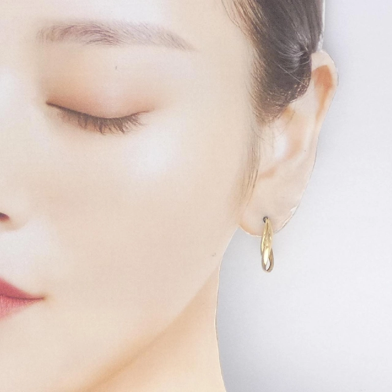 K18YG Bông tai - Hàng hiệu Authentic 869048