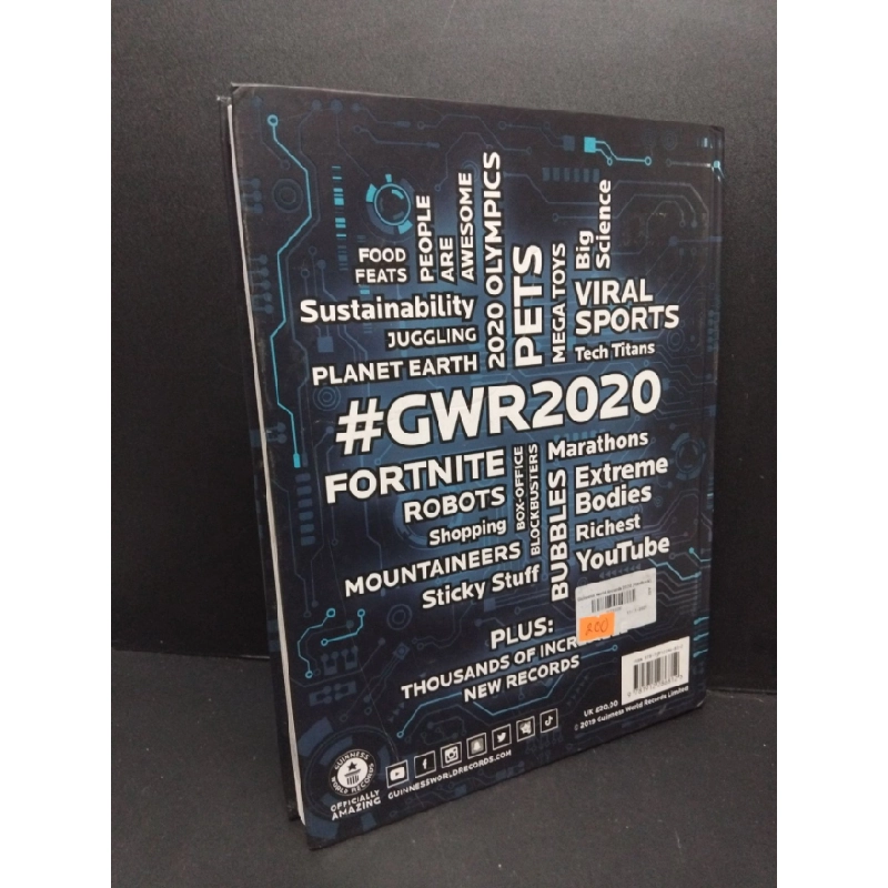 [Phiên Chợ Sách Cũ] Guinness world records 2020 (bìa cứng) 2303 426673