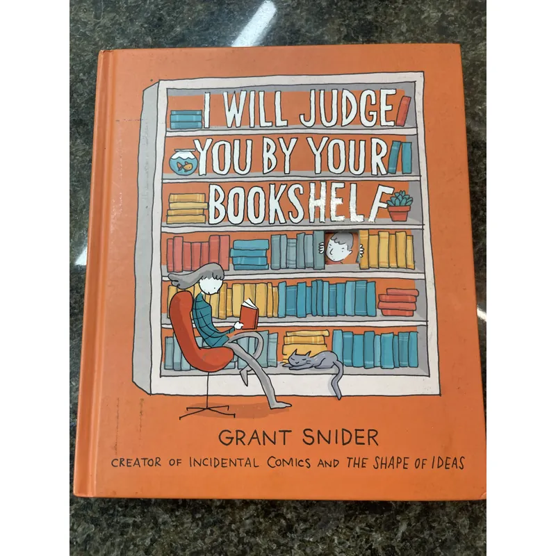 I will judge you by your bookshelf Snider 697938