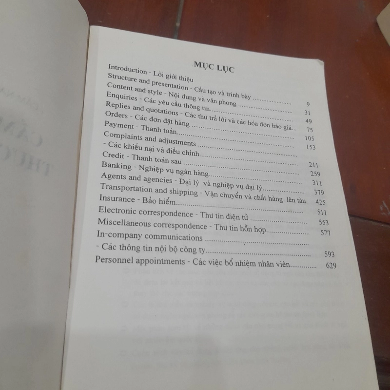 Cẩm nang THƯ TÍN THƯƠNG MẠI HIỆN ĐẠI (Anh - Việt) 508941