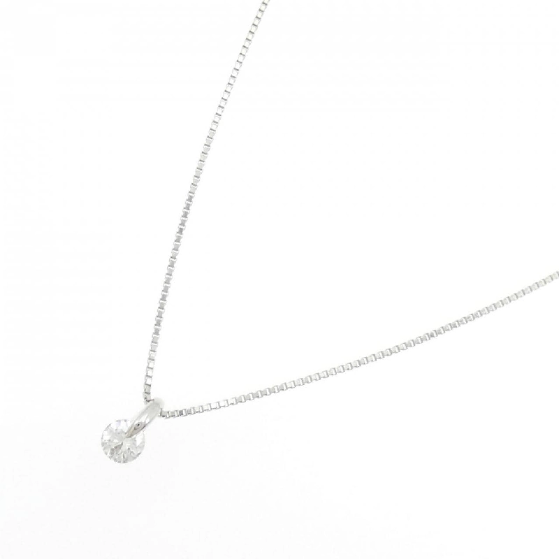 Dây chuyền kim cương Solitaire PT900/PT850 0.30CT - Hàng hiệu Chính hãng 861052