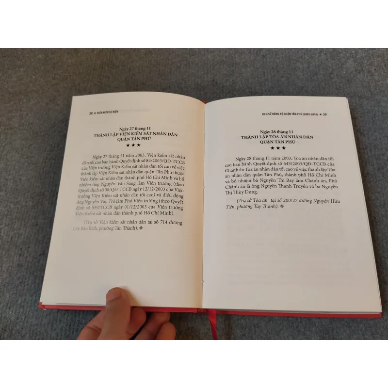 BIÊN NIÊN SỰ KIỆN LỊCH SỬ ĐẢNG BỘ QUẬN TÂN PHÚ (2003 - 2010) 727176