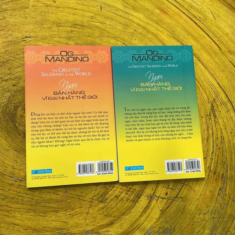 NGƯỜI BÁN HÀNG VĨ ĐẠI NHẤT THẾ GIỚI- OG MANDINO 789869