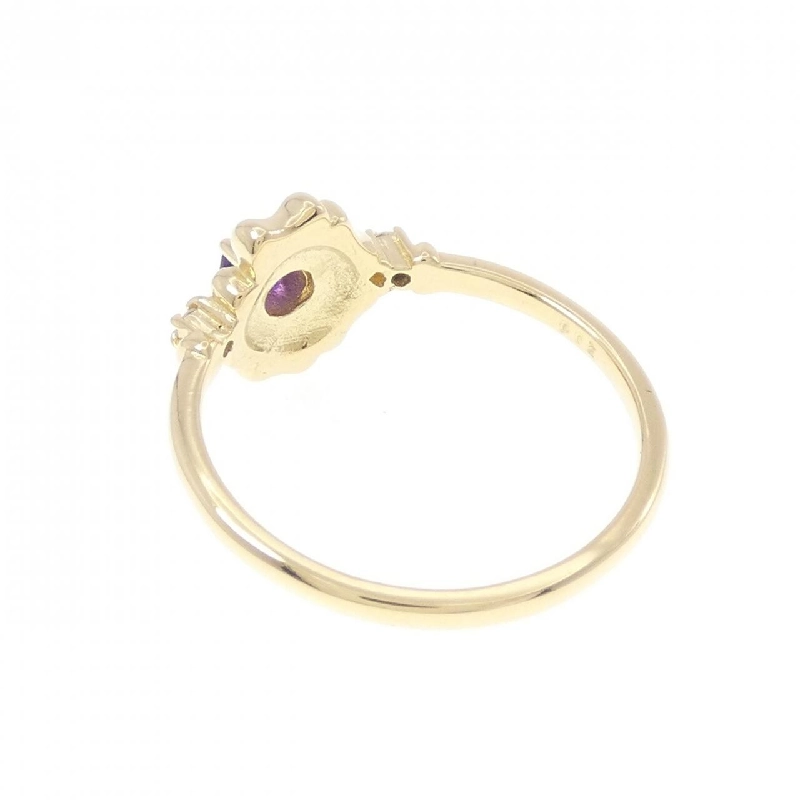 Nhẫn Amethyst K18YG 0.12CT 670070