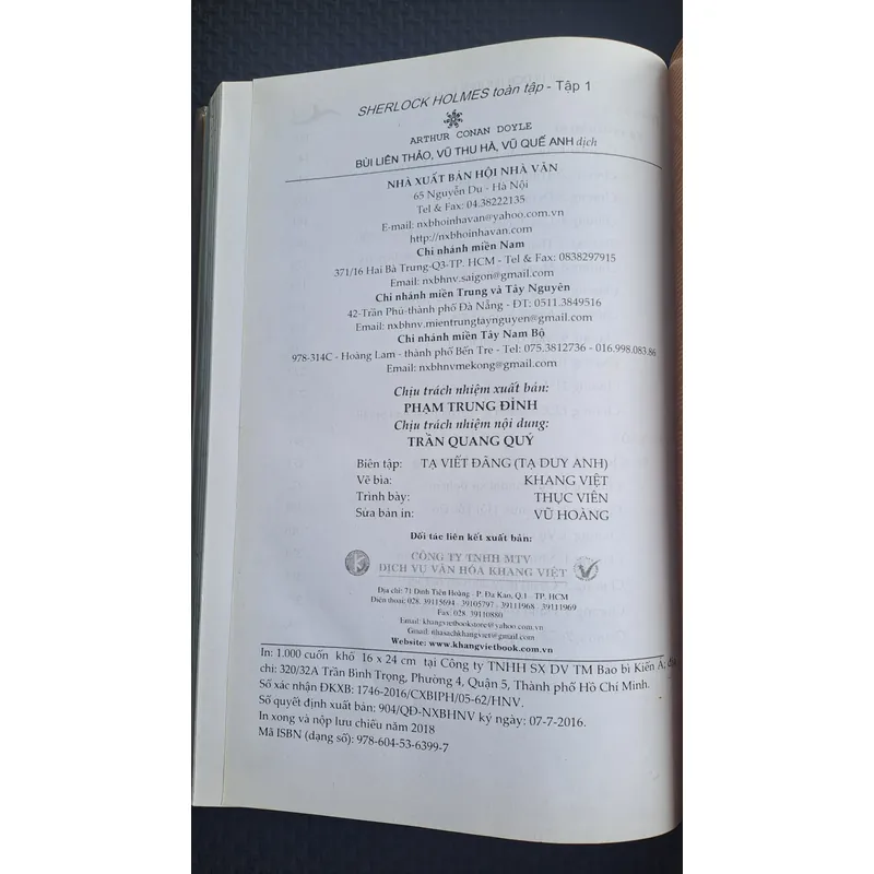 Sherlock Homes Toàn Tập ( full 3 quyển, unbox) 739206