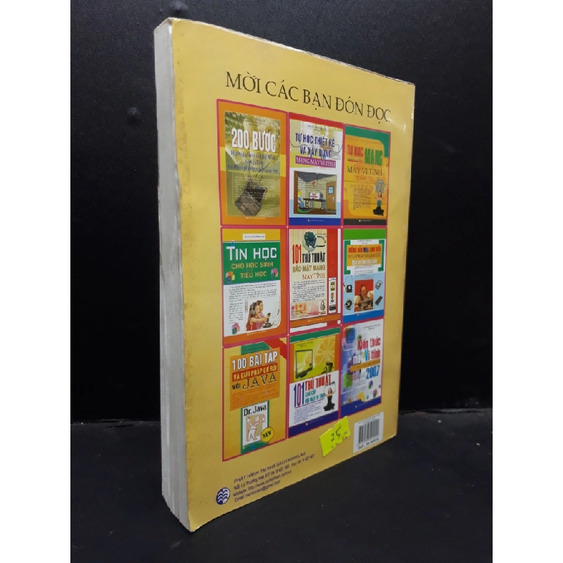 [Phiên Chợ Sách Cũ] 101 Thủ thuật cao cấp với máy vi tính KS. Trung Kiên - Công Thọ 2007bẩnmốc 2303 418643