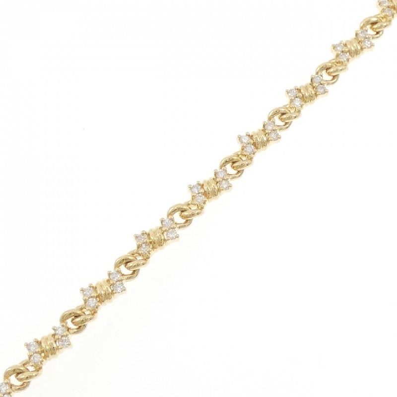 Vòng tay kim cương 750YG - Hàng hiệu Authentic 873026