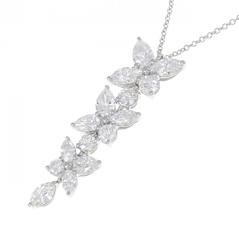 Tiffany Victoria Mix Cluster Drop Necklace - Hàng hiệu Authentic 840389
