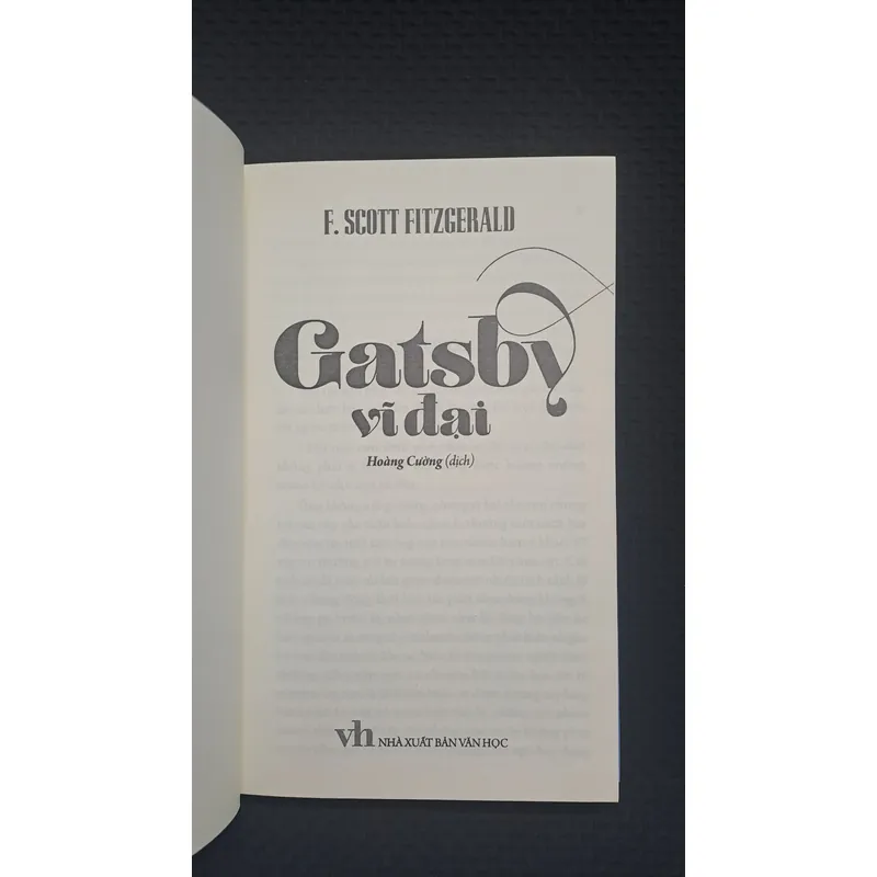 Gatsby vĩ đại - F. Scott Fitzgerald 601846