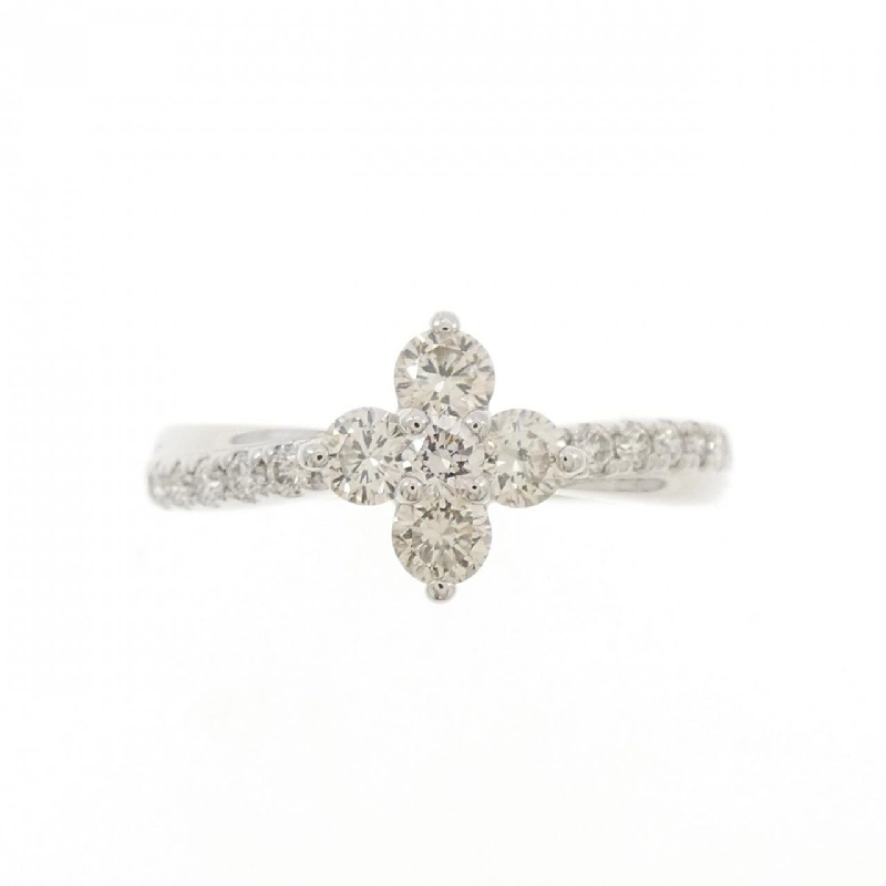 Nhẫn kim cương hoa PT900 0.50CT - Hàng hiệu Authentic 854406