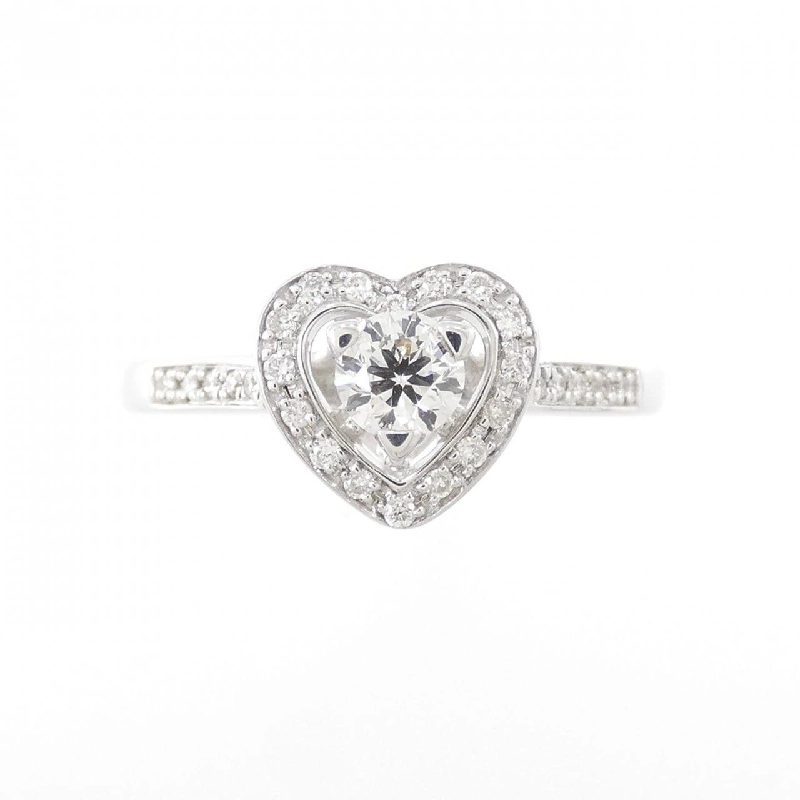 Nhẫn kim cương hình trái tim Mouboussan - Hàng hiệu Authentic 838810