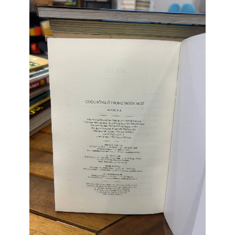 Cuộc Sống Ở Trong Ngôn Ngữ - Hoàng Tuệ - Hoàng Tuệ 992075