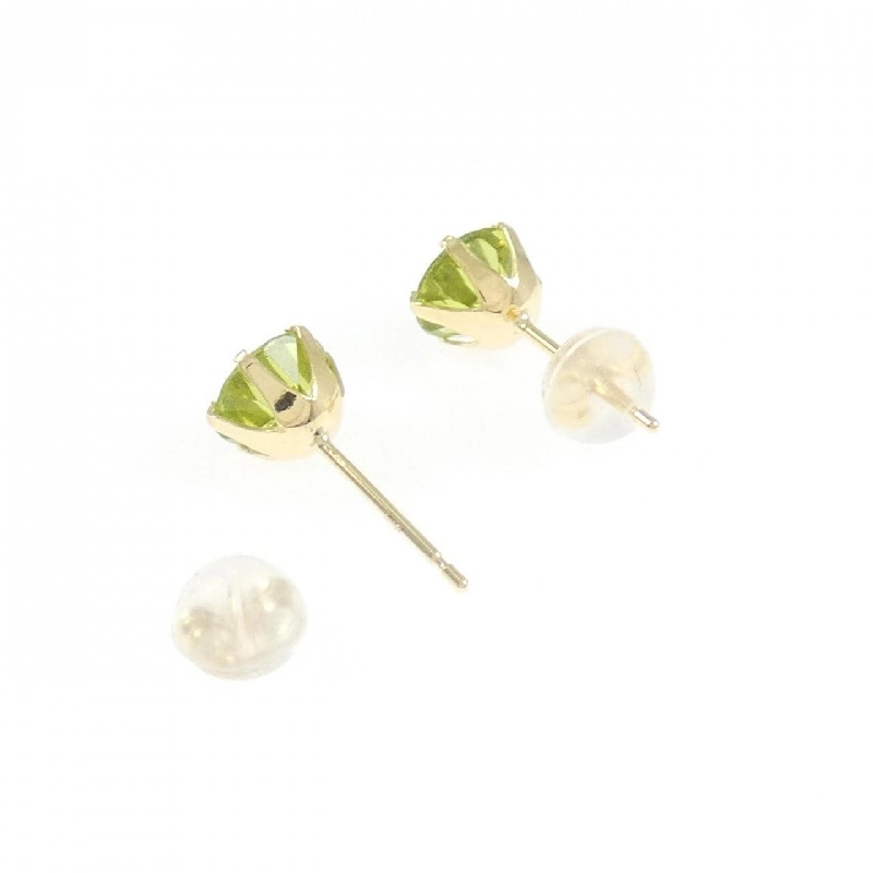 K18YG Peridot Bông tai - Hàng hiệu Chính hãng 869899
