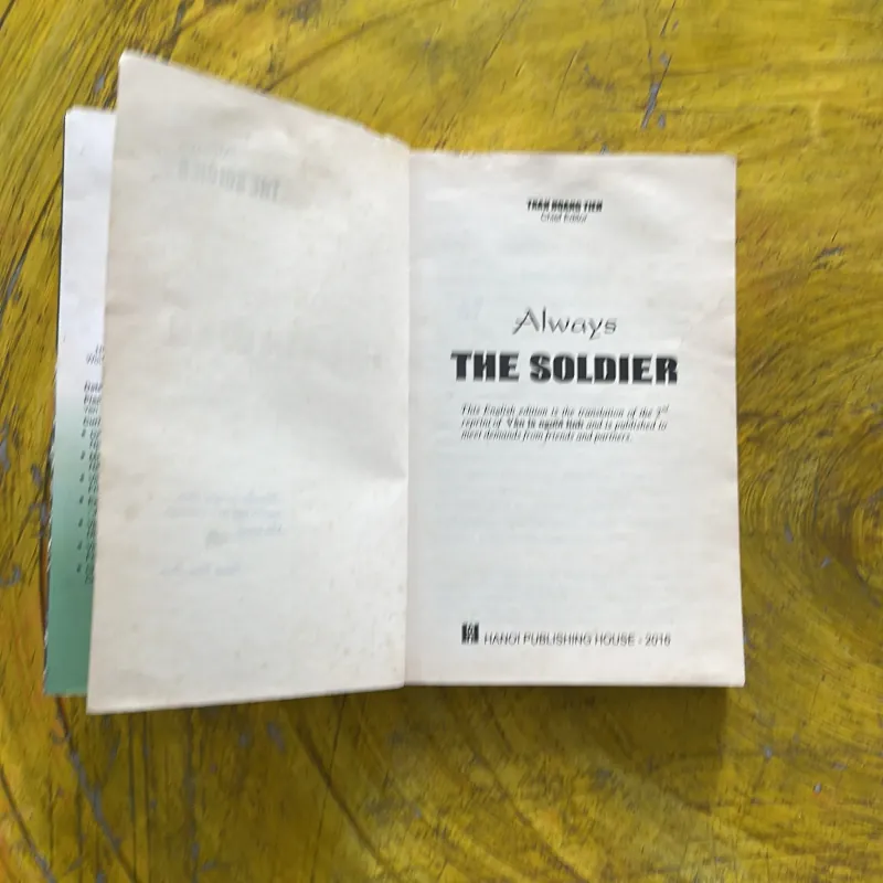 ALWAYS THE SOLDIER - TRAN HOANG TIEN CHIEF EDITOR  937477