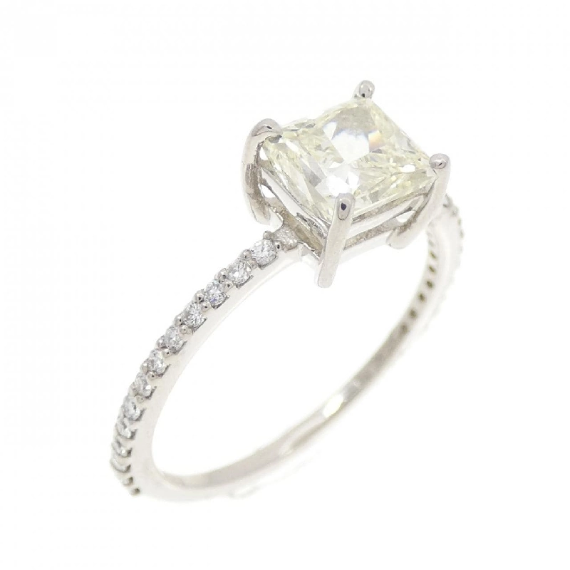 Nhẫn kim cương PT900 1.000CT VLY VS2 cắt hình đặc biệt - Hàng hiệu Authentic 874200