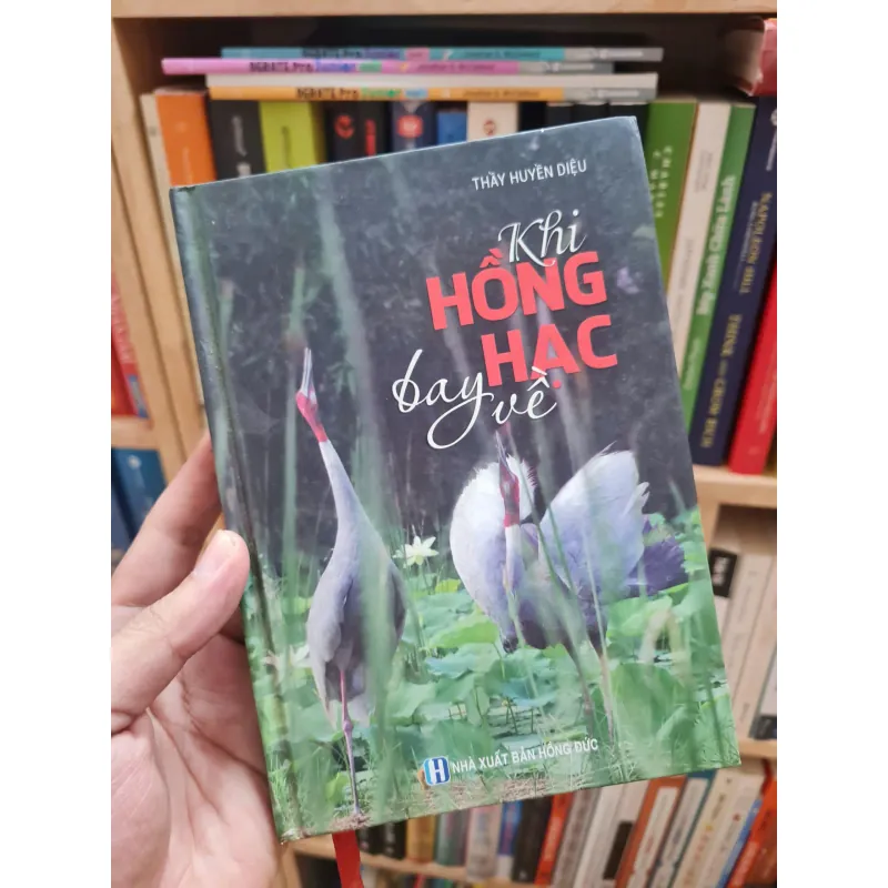 Khi Hồng Hạc Bay Về - Huyền Diệu (bìa cứng, in màu), mới 80% (TSTK) 674366