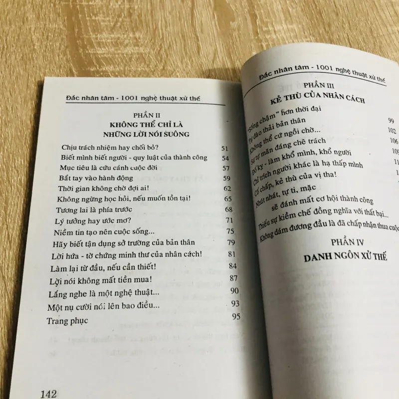 ĐẮC NHÂN TÂM 1001 NGHỆ THUẬT XỬ THẾ  1007254