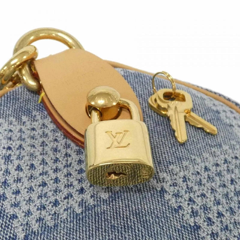 Túi Louis Vuitton Damier Denim 3D Speedy Bandoulière 25cm N40700 614868