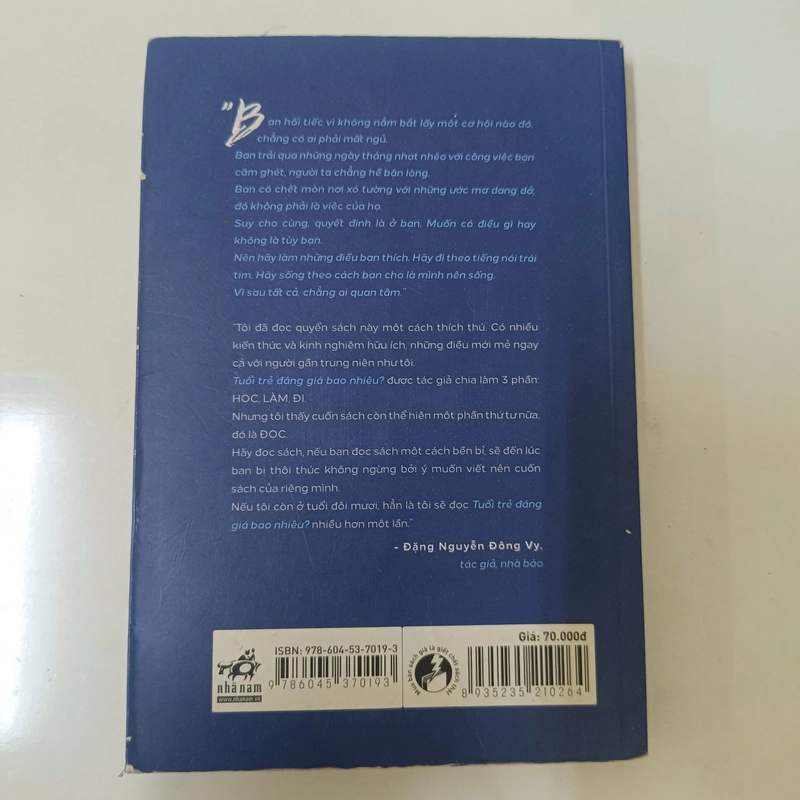 Tuổi trẻ đáng giá bao nhiêu? 541426