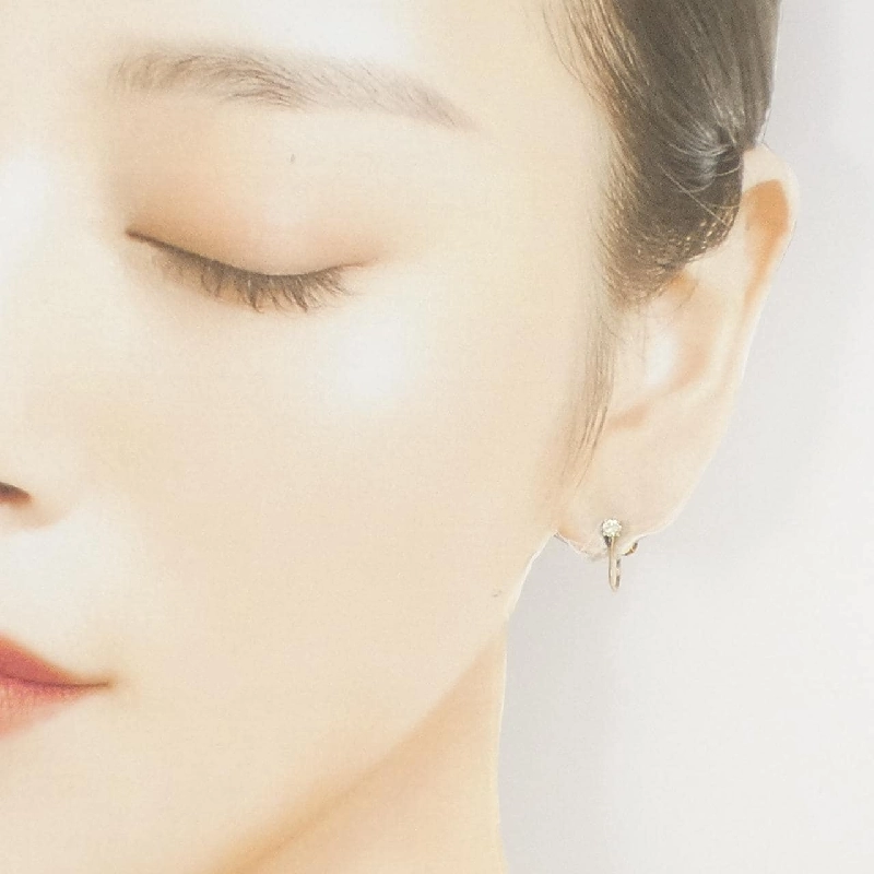 K18YG Bông tai kim cương 0.18CT - Hàng hiệu Chính hãng 872455