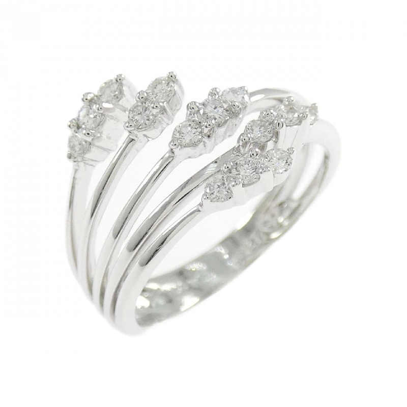 Nhẫn kim cương K18WG 0.27CT - Hàng hiệu Authentic 854989