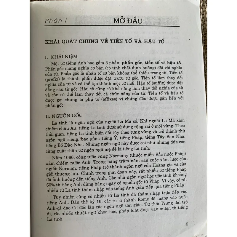 Cấu tạo từ tiếng Anh, Xuân Bá  1021230