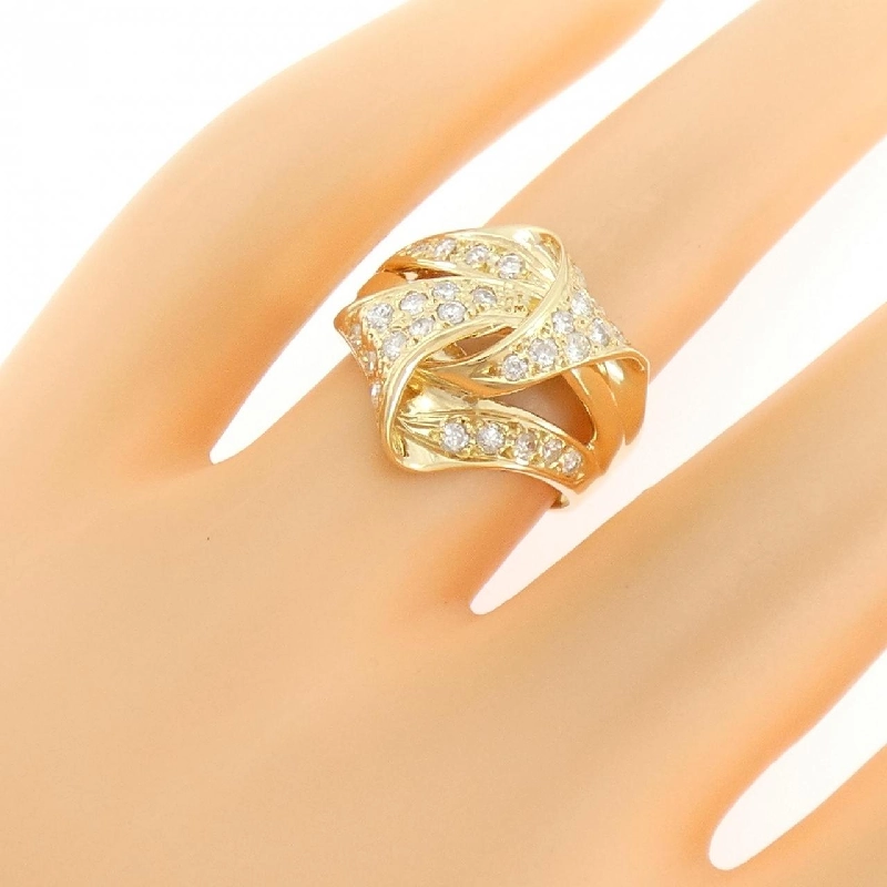 Nhẫn kim cương K18YG 0.50CT - Hàng hiệu chính hãng 855122