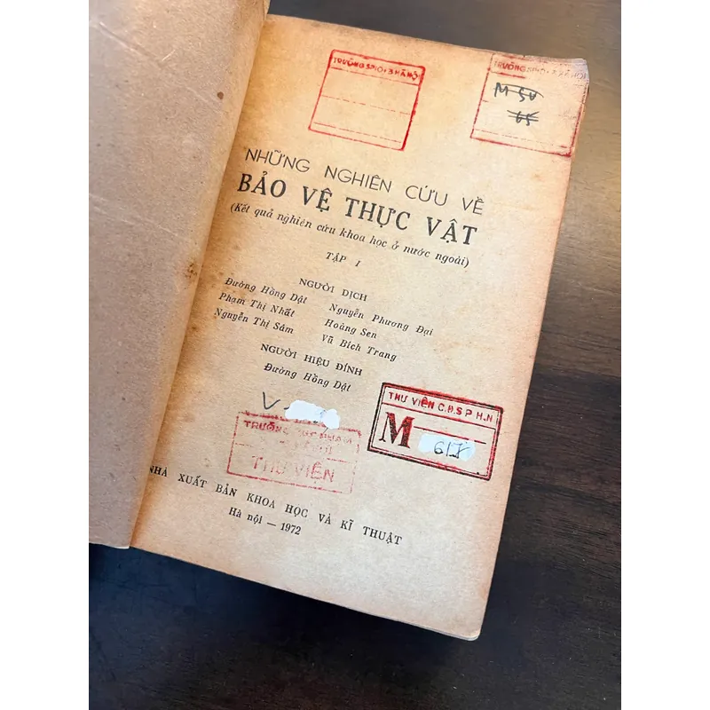 📖 (Hiếm) Những nghiên cứu về bảo vệ thực vật (trọn bộ 3 tập) 565188