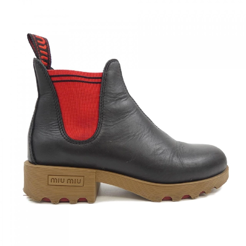 【Khuyến mãi áp dụng】Giày bốt MIU MIU 662098