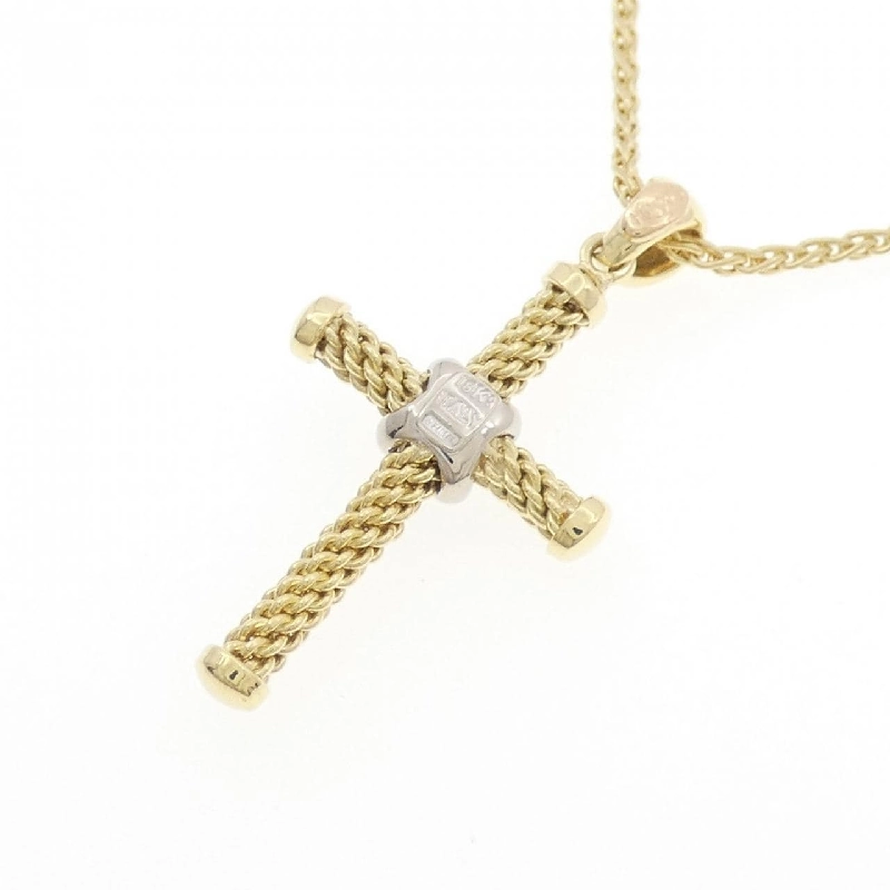 Dây chuyền kim cương 18KTYG/18KTWG/750YG - Hàng hiệu Authentic 859796