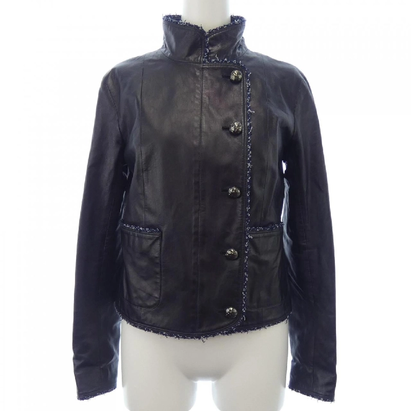 Áo khoác da CHANEL - Hàng hiệu Authentic 824352