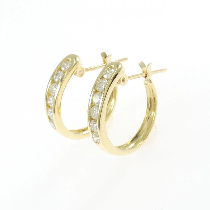 K18YG Bông tai kim cương 0.50CT - Hàng hiệu Chính hãng 868511