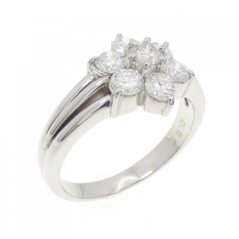 Nhẫn kim cương hoa PT900 0.85CT - Hàng hiệu Authentic 854118