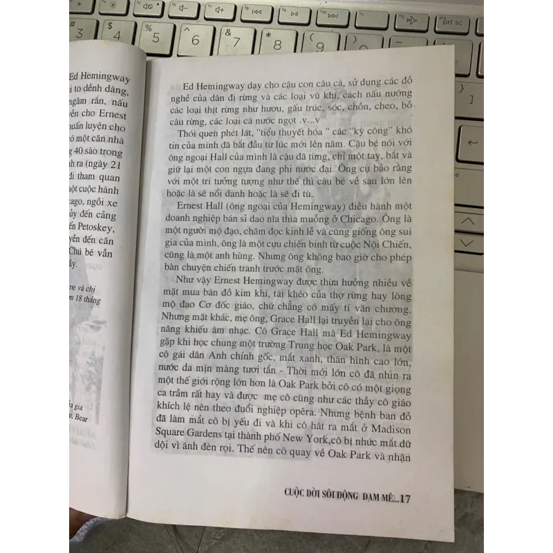 CUỘC ĐỜI SÔI ĐỘNG ĐAM MÊ CỦA HEMINGWAY - PHAN QUANG ĐỊNH (BIÊN SOẠN) 734569