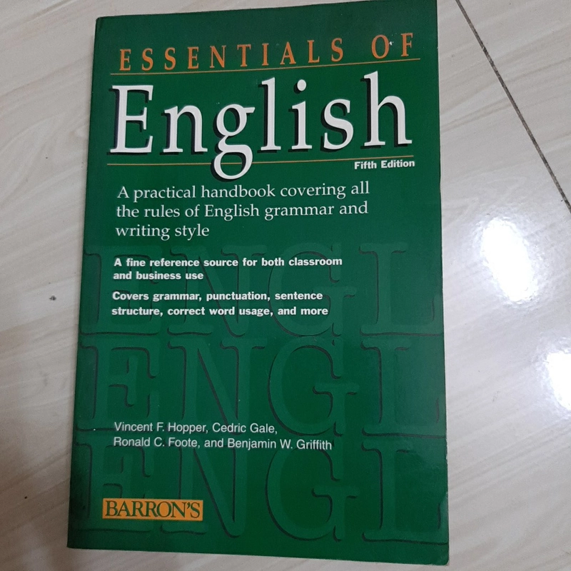 ESSENTIALS OF ENGLISH 329894