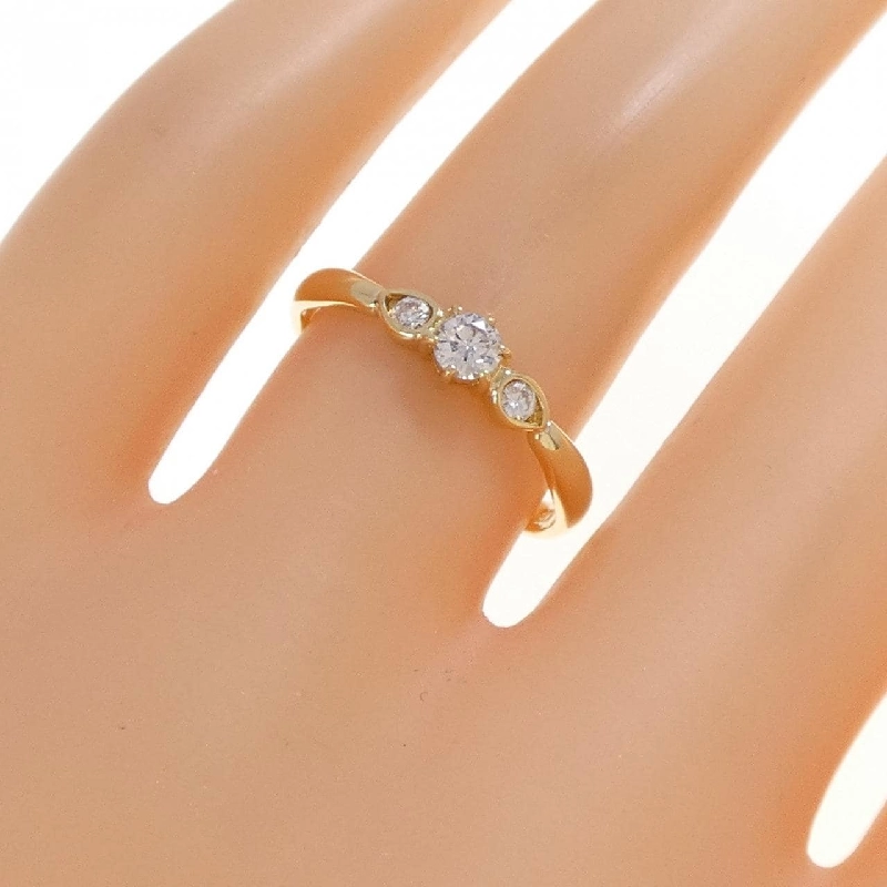 Nhẫn kim cương K18YG 0.20CT - Hàng hiệu chính hãng 849178