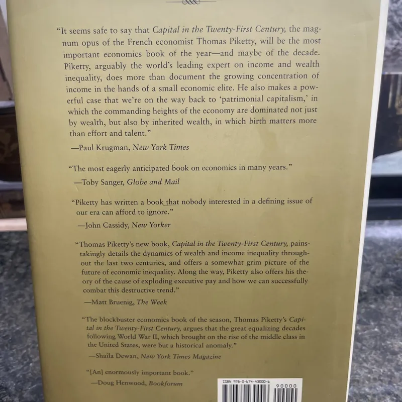 Capital in the twenty first century Thomas Piketty 727858