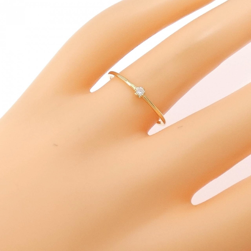 Nhẫn kim cương K18YG 0.03CT - Hàng hiệu chính hãng 846735