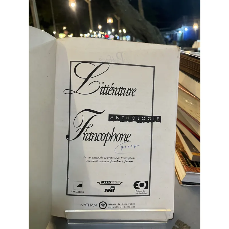 LITTÉRATURE PRANCOPHONE 712560