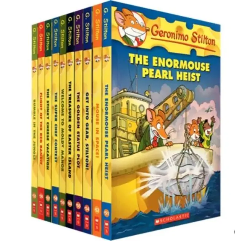 Bộ truyện Geronimo Stilton (combo 10 tập) 565579