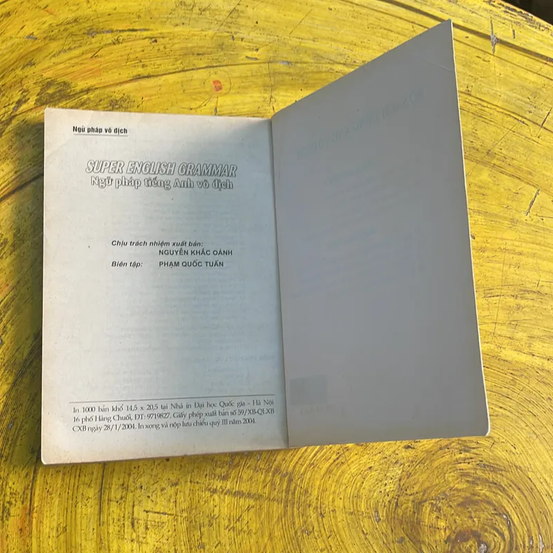 NGỮ PHÁP TIẾNG ANH VÔ ĐỊCH CƠ SỞ 736692