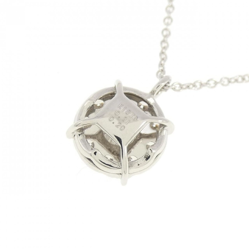 K18WG Dây chuyền kim cương 0.21CT - Hàng hiệu Chính hãng 860687