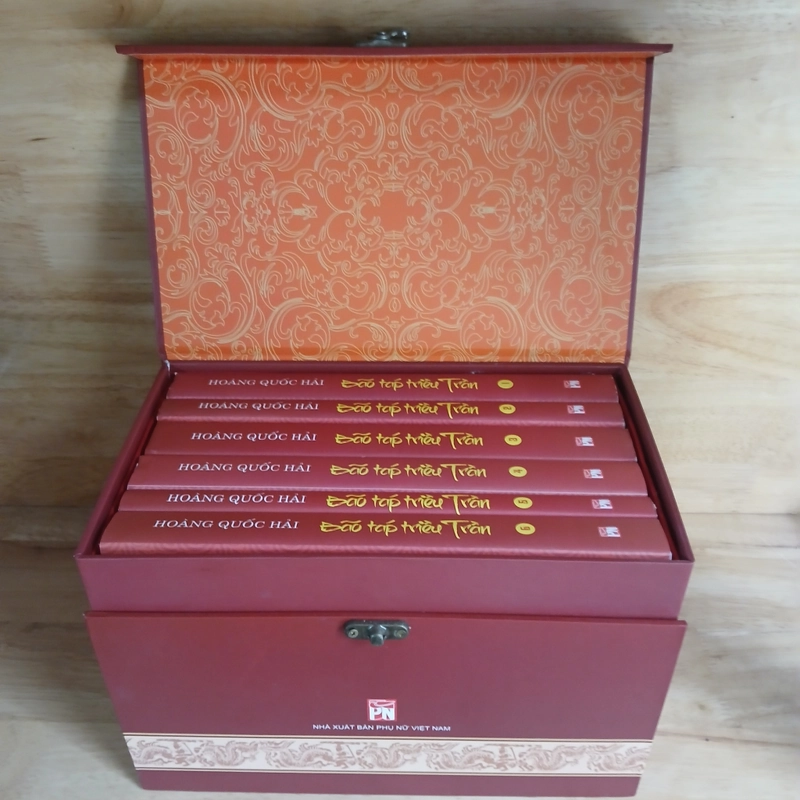 Tiểu Thuyết Lịch Sử - Bão Táp Triều Trần (Bộ Hộp 6 Tập) 471258