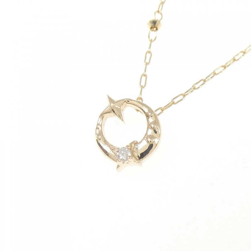 K10YG Dây chuyền kim cương - Hàng hiệu Authentic 857958