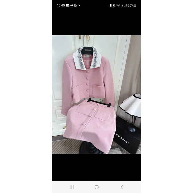 Set Hồng phối đá xinh 745647