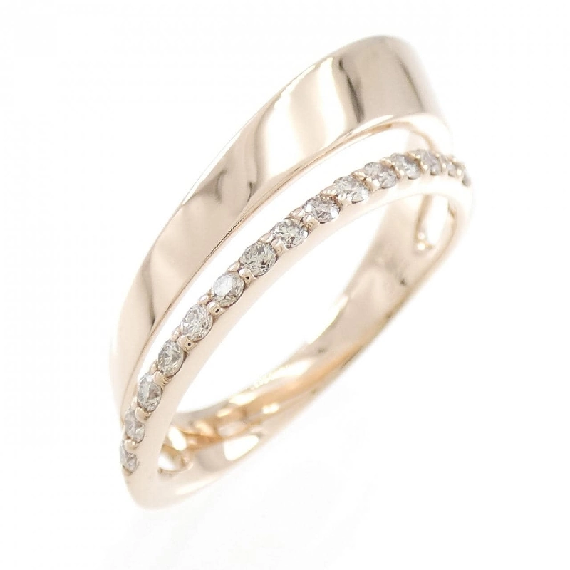 Nhẫn kim cương K18PG 0.22CT 673317