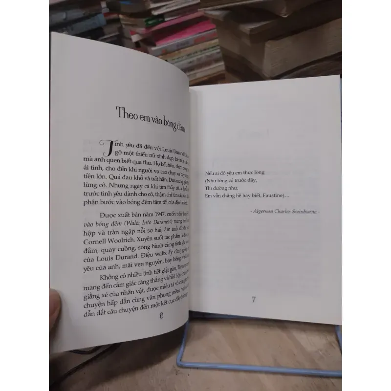 Sách: Theo em vào bóng đêm - TG: Cornell Woolrich (B1) 934826