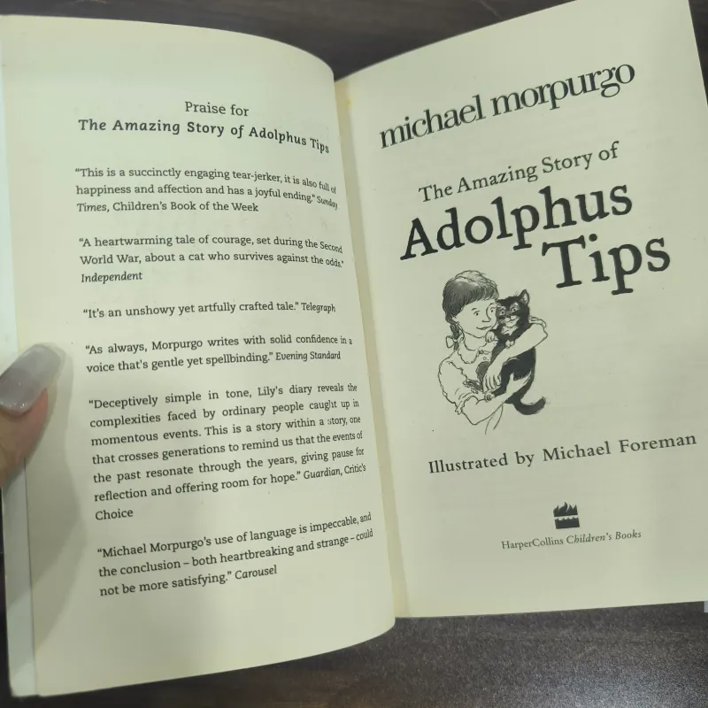 The Amazing Story of Adolphus Tips - Michael Morpurgo  1035377