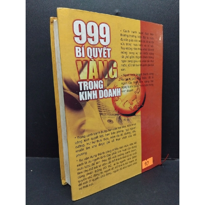 999 Bí quyết vàng trong kinh doanh mới 70% bẩn bìa, ố, tróc bìa, tróc gáy, bìa cứng 2004 HCM2410 Lưu Pháp MARKETING KINH DOANH 339017